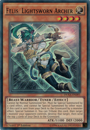 Felis, Lightsworn Archer [DUEA-EN095] Ultra Rare 