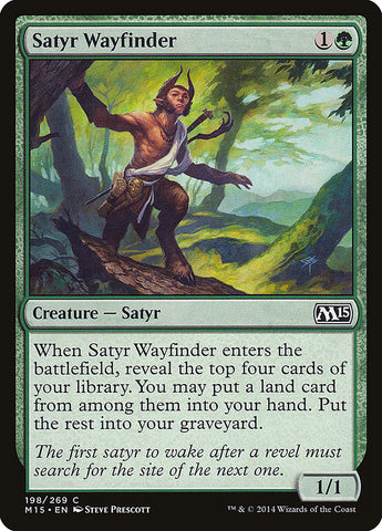 Satyr Wayfinder [Magic 2015] 