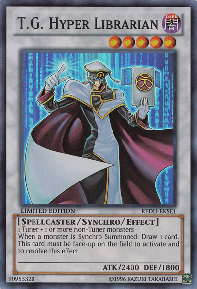 TG Hyper Librarian [REDU-ENSE1] Super Rare 