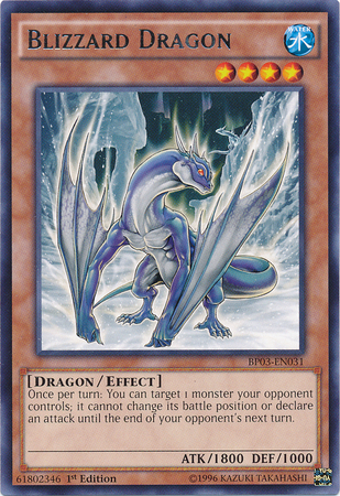 Blizzard Dragon [BP03-EN031] Rare 