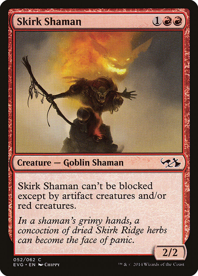 Skirk Shaman (Elves vs. Goblins) [Duel Decks Anthology] 