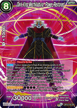 Dark King Mechikabura, Power Restored (BT13-142) [Supreme Rivalry] 