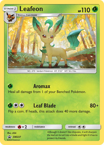 Leafeon (SM237) [Sun &amp; Moon: Black Star Promos] 