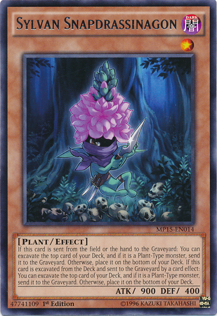 Sylvan Snapdrassinagon [MP15-EN014] Rare 