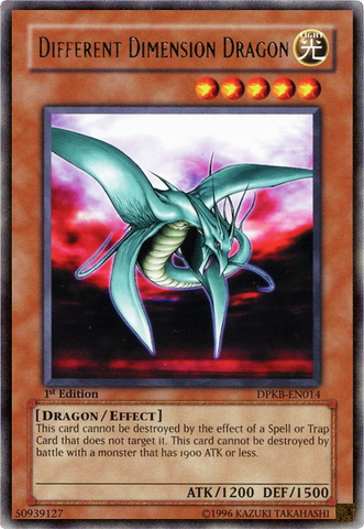 Different Dimension Dragon [DPKB-EN014] Rare 