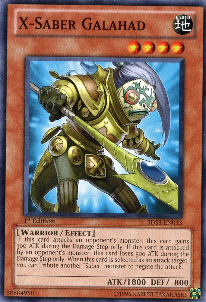 X-Saber Galahad [5DS3-EN013] Common 