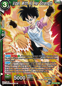 Videl, With All Her Strength (BT14-067) [Cross Spirits] 