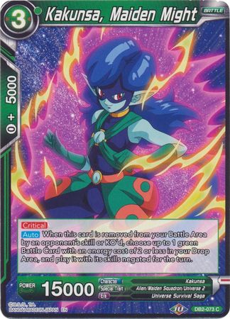 Kakunsa, Maiden Might (Reprint) (DB2-073) [Battle Evolution Booster] 