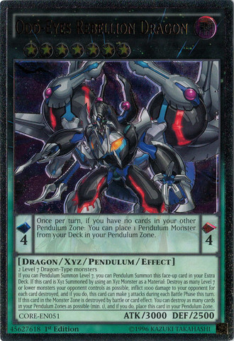 Odd-Eyes Rebellion Dragon [CORE-EN051] Ultimate Rare 