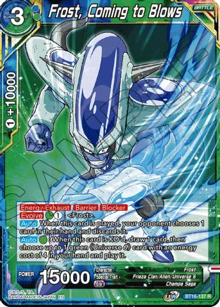 Frost, Coming to Blows (BT16-137) [Realm of the Gods] 