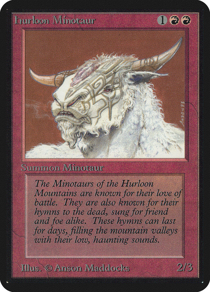 Hurloon Minotaur [Alpha Edition] 