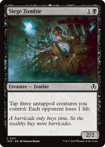 Zombie Siege [Innistrad Remastered] 