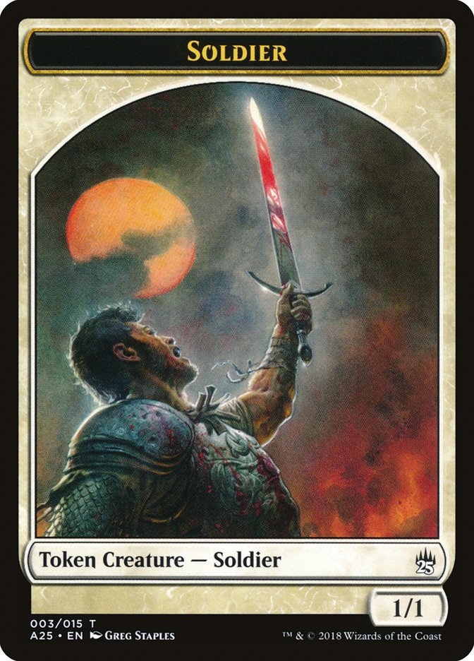 Soldier Token [Masters 25 Tokens] 