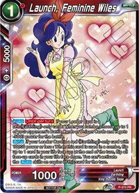 Launch, Feminine Wiles (Unison Warrior Series Tournament Pack Vol.3) (P-274) [Tournament Promotion Cards] 