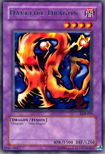 Darkfire Dragon [LOB-019] Rare 