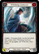 Whelming Gustwave (Red) [U-WTR110] (Welcome to Rathe Unlimited) Unlimited Rainbow Foil 