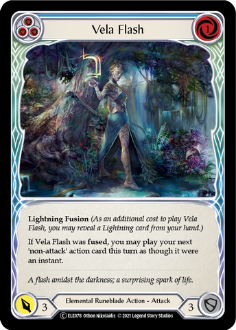 Vela Flash (Blue) [U-ELE078] (Tales of Aria Unlimited) Unlimited Normal 