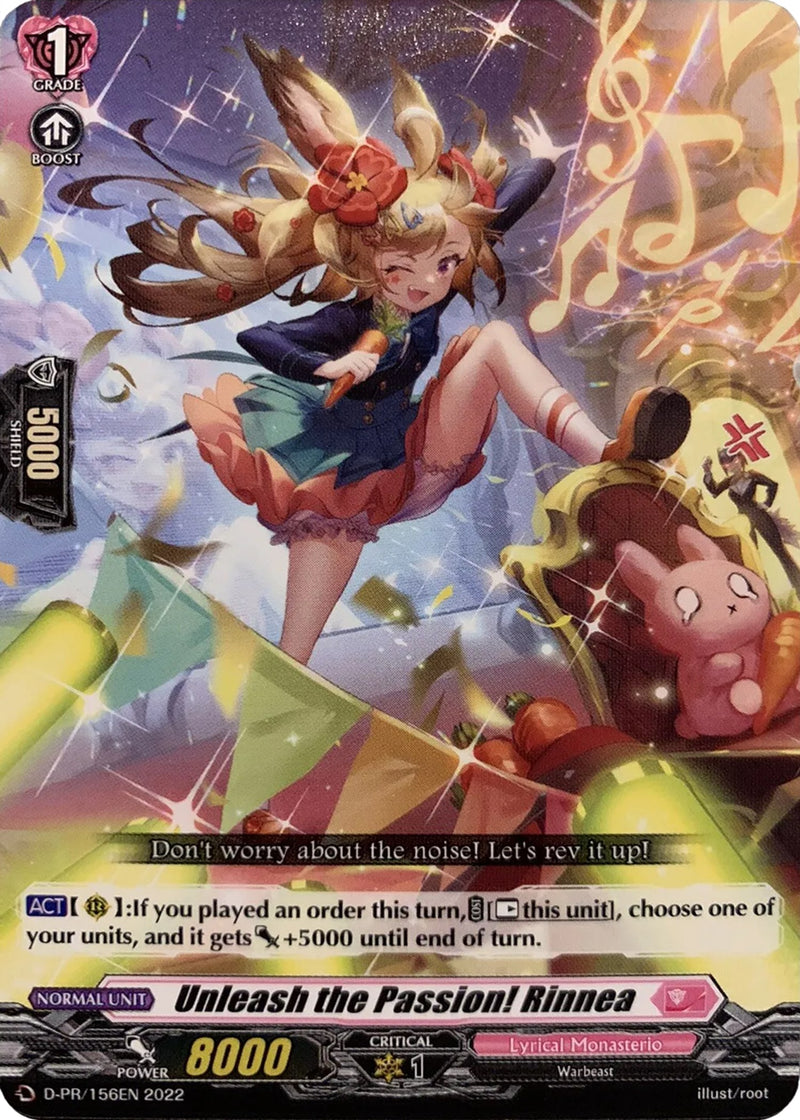 Unleash the Passion! Rinnea (D-PR/156EN) [D Promo Cards]