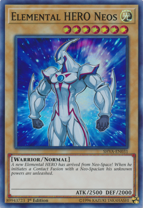 Elemental HERO Neos [SHVA-EN031] Super Rare 