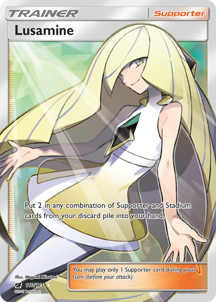 Lusamine (110/111) [Sun &amp; Moon: Crimson Invasion] 