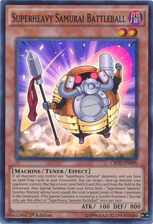 Superheavy Samurai Battleball [CROS-EN008] Super Rare 