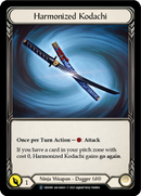 Harmonized Kodachi [U-CRU049] (Crucible of War Unlimited) Unlimited Rainbow Foil 