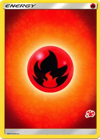 Fire Energy (Charizard Stamp #5) [Battle Academy 2020] 