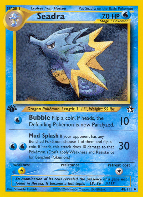 Seadra (48/111) [Neo Genesis 1st Edition] 