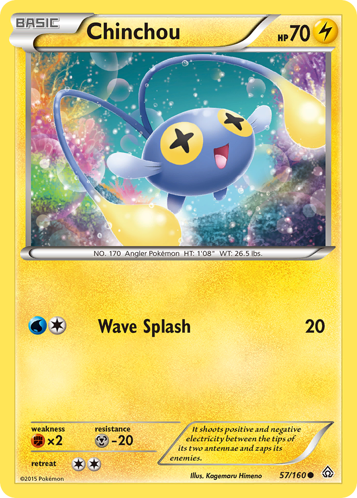Chinchou (57/160) [XY: Primal Clash] 