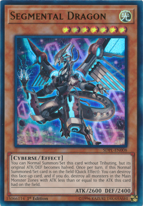 Segmental Dragon [SDPL-EN008] Ultra Rare 