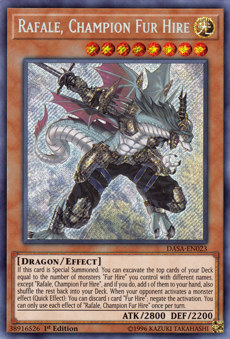 Gust, Champion Fur Hire [DASA-EN023] Secret Rare 