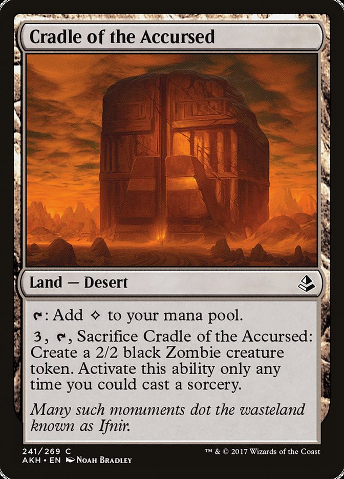 Cradle of the Accursed [Amonkhet] 