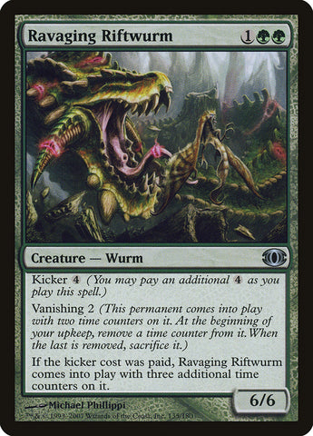 Ravaging Riftwurm [Future Sight] 