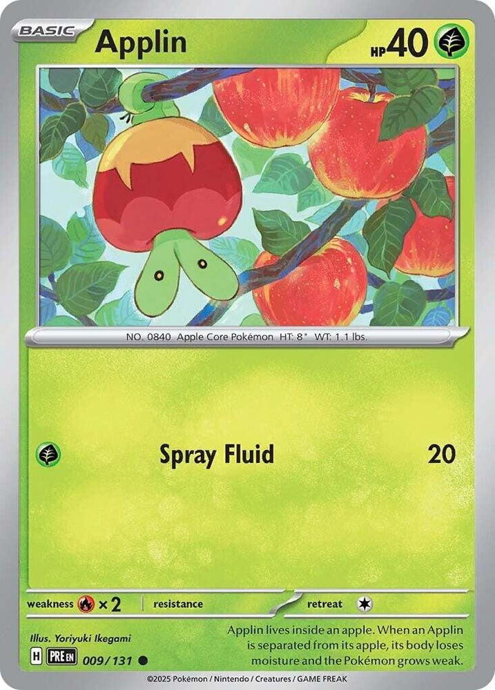 Applin (009/131) [Scarlet &amp; Violet: Prismatic Evolutions] 