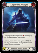 Amplify the Arknight (Blue) [U-ARC096] (Arcane Rising Unlimited) Unlimited Rainbow Foil 