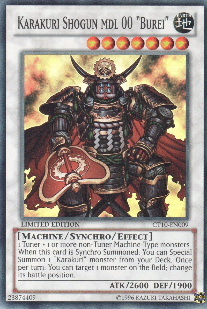 Karakuri Shogun mdl 00 "Burei" [CT10-EN009] Super Rare 