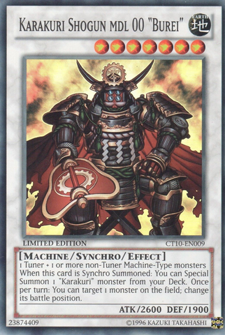 Karakuri Shogun mdl 00 "Burei" [CT10-EN009] Super Rare 