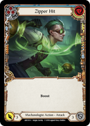 Zipper Hit (Blue) [ARC031-C] (Arcane Rising) 1st Edition Rainbow Foil 