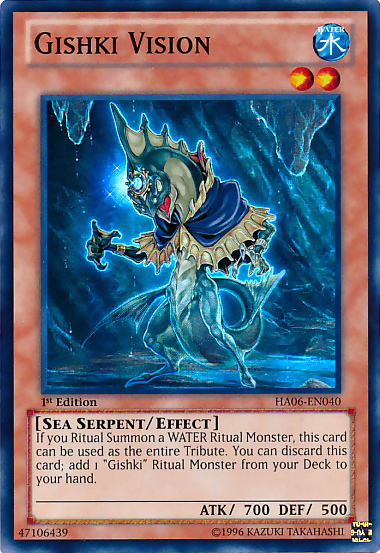 Gishki Vision [HA06-EN040] Super Rare 