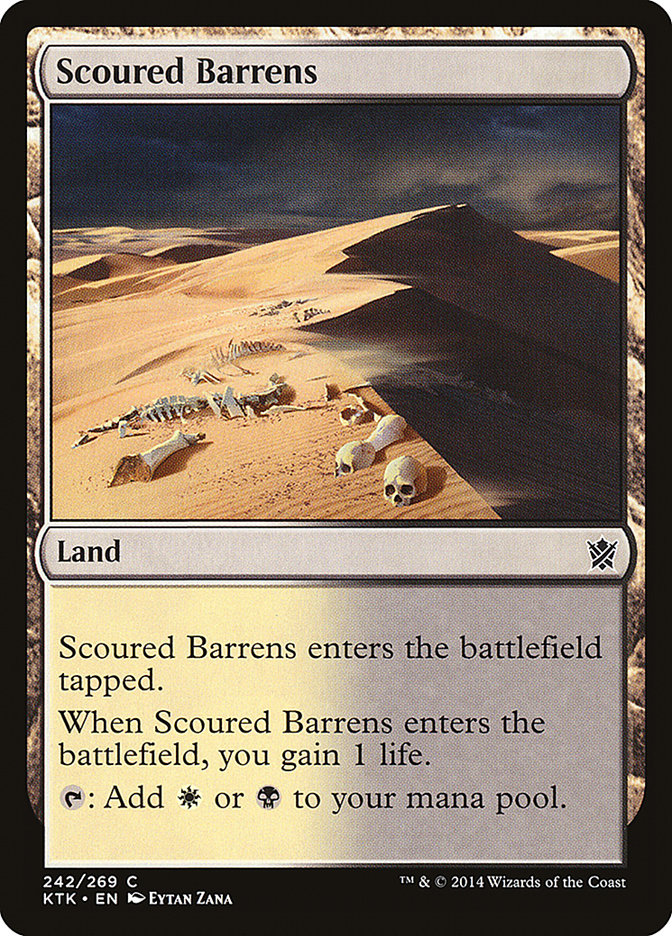 Scoured Barrens [Khans of Tarkir] 