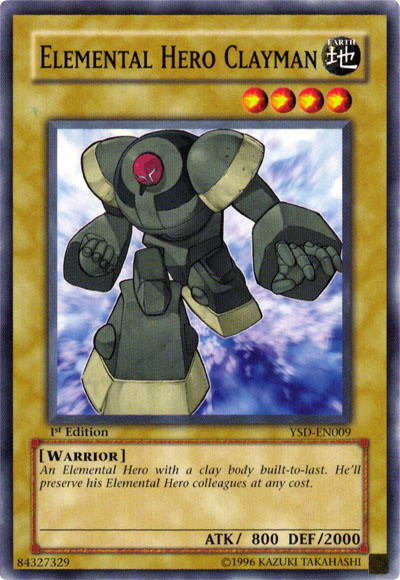 Elemental Hero Clayman [YSD-EN009] Common 