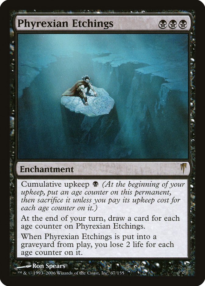Phyrexian Etchings [Coldsnap] 