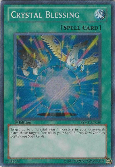 Crystal Blessing [RYMP-EN050] Secret Rare 
