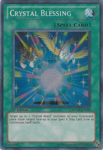 Crystal Blessing [RYMP-EN050] Secret Rare 