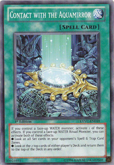 Contact with the Aquamirror [EXVC-EN059] Common 