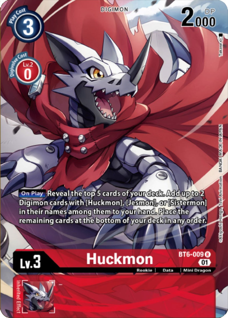 Huckmon [BT6-009] (Digimon Royal Knights Card Set) [Double Diamond Promos]