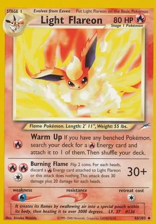 Light Flareon (46/105) [Neo Destiny Unlimited] 