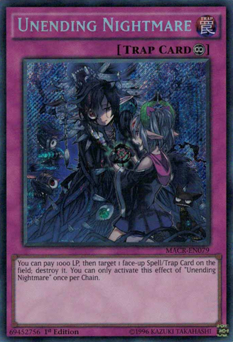 Unending Nightmare [MACR-EN079] Secret Rare 