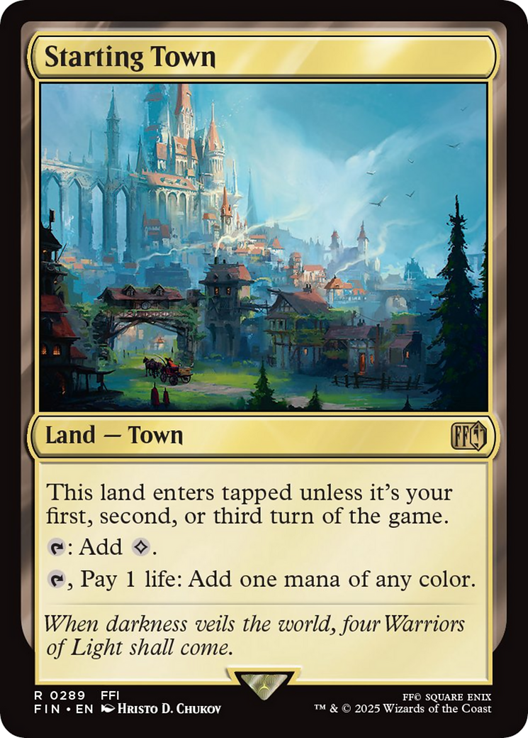 Starting Town [FINAL FANTASY] 