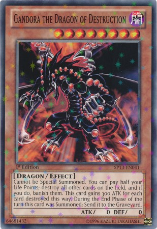 Gandora the Dragon of Destruction [SP13-EN041] Starfoil Rare 